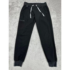 Figs Pants Womens Small Black Scrubs Technical Collection Joggers
